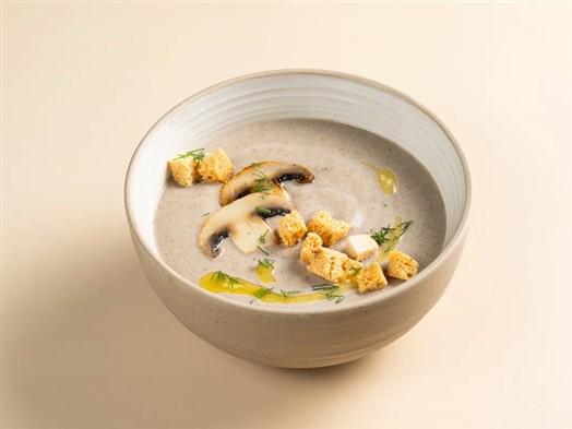 Крем суп грибной